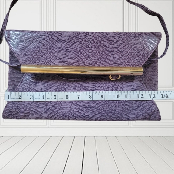 Antonio Scepi Made in Italy Leather Shoulder Bag/ Clutch - Picture 2 of 7